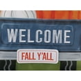 thumbnail image 7 of Meadow Creek Fall Garden Flag, 18" Fall Blue Truck, 7 of 7