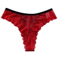 thumbnail image 3 of WILLBEST Culottes pour Femmes Taille Petite Culottes en Coton Dentelle Taille Basse Mode Respirante String, 3 of 3