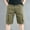 Green, variant on Cargo Shorts Men's Work Shorts for Men Pockets Straight-leg Shorts Solid Color Casual Comfy Loose Fit Daily Running Workwear Pants Army Green S