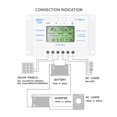 thumbnail image 1 of Controlador de Carga Solar de 20 A 12 V / 24 V Regulador Inteligente de Batería de Panel Solar Pantalla LCD Ajustable Multifunción con Medidor Automático PWM para Vehículos ANGGREK Otros, 1 of 8