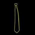 thumbnail image 5 of Landzoo One LED Light Up Tie For Men Glowing Party Accessory Novelty Fashion Statement For Raves Weddings Night Events Soft Stylish Basic Tie, 5 of 5