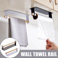 thumbnail image 2 of VALINK Adhesive Paper Towel Holder Rack Under Cabinet for Bathroom Kitchen, 2 of 7