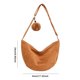 thumbnail image 3 of Bolso bandolera de pana para mujer, bolso de mano versátil y ligero, bolso tipo cartera para niña, 3 of 8