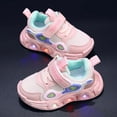 thumbnail image 5 of HZLPFO Light Up Shoes Boys Girls Sneakers for Kids Non-Slip Tennis Shoes Fashion Lightweight Breathable Running Sport Athletic(Pink,Size 7), 5 of 7