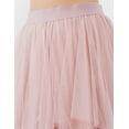 thumbnail image 5 of Falda tul picos color Rosa AMAD Casual para mujer talla L, 5 of 5