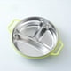 thumbnail image 1 of Plato de acero inoxidable, plato para niños Plato de acero inoxidable para niños Plato dividido con compartimentos Características mejoradas, 1 of 2