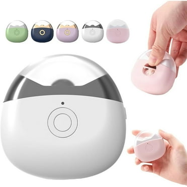 Electric Nail Clippers Nail Trimmer Electric 2 in 1 Nail File Polisher Manicure Machine Nail Grinder Scissors Tools with LED Light Rechargeable for All Age Neonate Arthritis Seniors