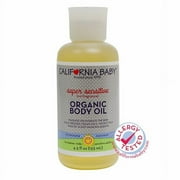 California Baby Body Oil, Super Sensitive, 4.5 Oz