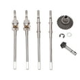 thumbnail image 1 of LYUMO Front Rear Drive Shaft Gear Set For Axial SCX10 II 90046 90047 1/10 RC Car Front Rear Drive Axle,RC Car Upgrade Parts,RC Front Rear Drive Axle, 1 of 8