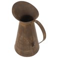 thumbnail image 4 of Miangastore Retro Style Flower Vase Dark Brown Galvanized Plate 1Set 8.9X7.1X4.9In, 4 of 9