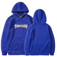 thumbnail image 3 of Unisex Thrasher Hoodie Letter Printed Sweatshirt Drawstring Hood With Pocket Z_jl, 3 of 4