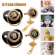 thumbnail image 1 of Xihbxyly Pinza para Chupete con Brillantes, Pinza para Pezón Personalizable con Inicial de Diamantes de Imitación, Chupete Brillante para Bebé, Ideal para Ocasiones Especiales, Bautizos, Bodas, Recié, 1 of 2