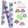 thumbnail image 4 of Painted Keychain,  Painting Kits, 5Pcs Small And Exquisite Owl Keychain For DIY Christmas Crafts  Arts Crafts New Year,Christmas Gift, 4 of 8