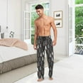 thumbnail image 6 of GZHJMY Christmas Tree Pajama Pants for Men, Lounge Pants Lightweight Men Pajama Bottoms with Drawstring Pockets, Christmas New Year Birthday Gifts, X-Large, 6 of 6
