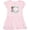 AD-Pink, variant on Inktastic Happy Easter with Cross and Flowers Girls Toddler Dress