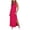 Hot Pink, variant on APEXFWDT Summer Casual Maxi Dress for Women V Neck Sleeveless Long Sundress Beach Vacation Dresses with Pockets,L,Army Green
