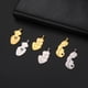 thumbnail image 2 of Skyrim Family Mom Kids Charms DIY Accessories for Necklace Jewelry Making Stainless Steel Gold Color Pendants Mother's Day Gift Gao Jinjia LED, 2 of 2