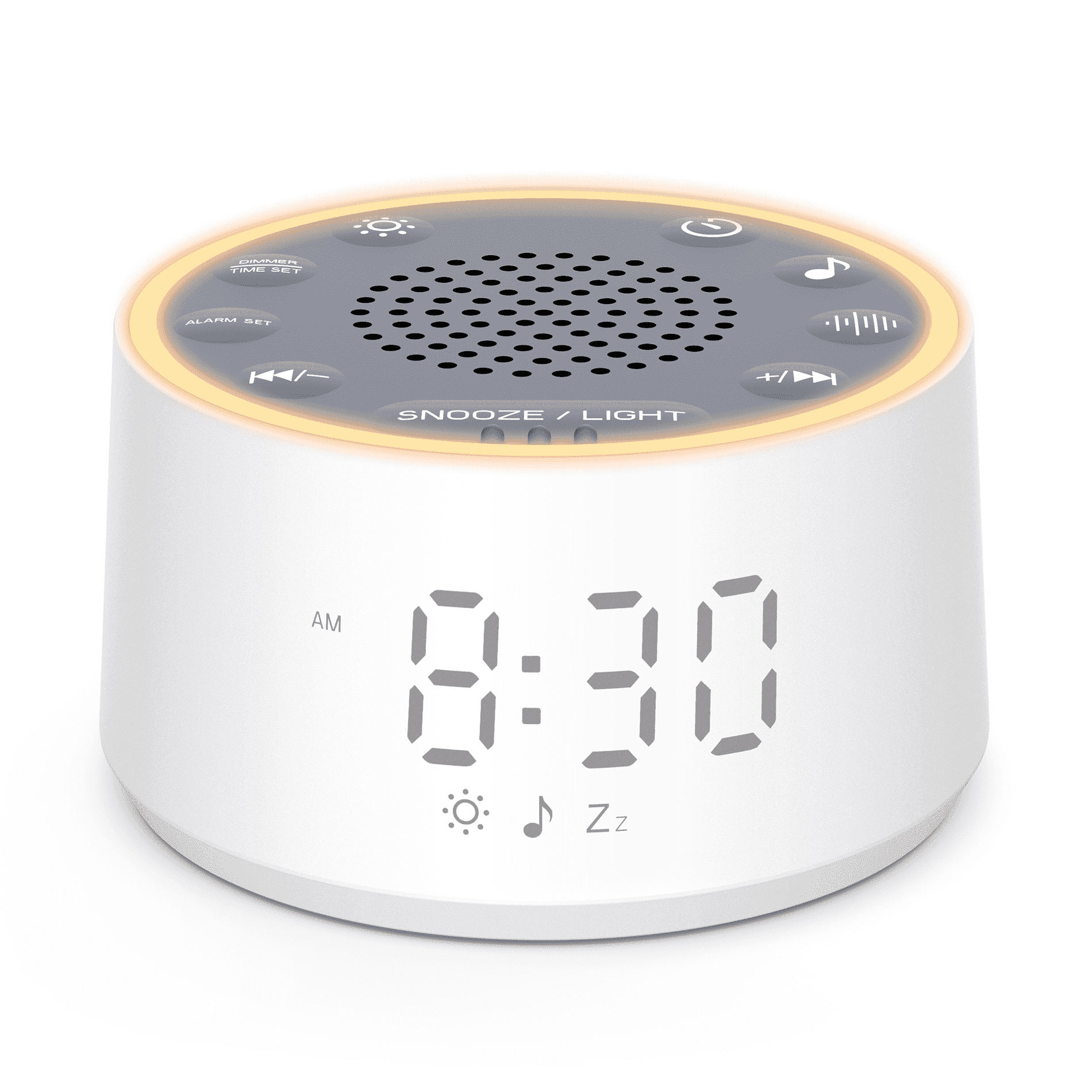 Dreamegg White Noise Machine with Alarm Clock