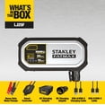 thumbnail image 4 of Stanley FatMax 2500A, Lithium Jump Starter With 60W USB Type C-PD, 25W USB Type C-PD and 15W USB Type - A, Includes clamps, 4 of 13
