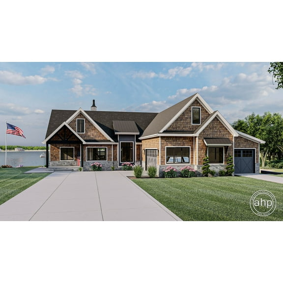 Advanced House Plans: Builder Ready Blueprints | Bonneville Flats 29881 | 1 Story Plan