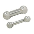 thumbnail image 2 of Internally Threaded Surgical Steel Barbell - 4G - 0G, 2 of 3