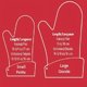 KitchenGrips Chef's Oven Mitt - Small, Red – image 2 sur 4