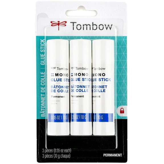 Tombow MONO Glue Stick 3/Pkg-10g Each