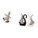 thumbnail image 5 of Figura de cisne , estatua, escultura, colección, adorno para mesa, centro de mesa, vitrina, comedor, estante, decoración de aniversario, regalo, 5 of 8