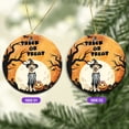 thumbnail image 2 of Trick or Treat Labrador Retriever Needs Candy Happy Halloween Night Ceramic Round Ornament Lab Dog Lover Gifts Home Tree Decor - 02020, 2 of 5