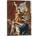 thumbnail image 1 of ARTCANVAS Saint Cecilia Canvas Art Print by Nicolas Poussin - Size: 18" x 12" (1.50" Deep), 1 of 9