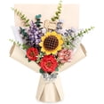 thumbnail image 1 of ROKR Flower Bouquet 3D Puzzle de madera DIY Model Building Kits Toys for Adult Thanksgiving Day Mother's Day&Teachers' Day&Birthday Gifts,581PCS, 1 of 8