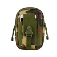 thumbnail image 6 of Bemz Tactical Pouch for Samsung Galaxy A15 5G (600D Water Resistant Nylon Material EDC MOLLE Holster Carrying Travel Bag Case) - Jungle Green Camo, 6 of 8