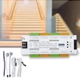 thumbnail image 3 of 2X Automatic 32Channels Stairway Lighting LED Motion Sensor Stair Light Controller Kit for Stairs Flexible Strip 12V 24V,2 x Stair Light Controller Kit,White, 3 of 8