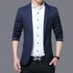 thumbnail image 1 of Traje casual de otoño e invierno para hombre, traje pequeño ajustado coreano, chaqueta de traje casual para hombre, 1 of 5