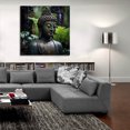 thumbnail image 5 of Epic Art 'Buddha 2' by Cameron Gray, Acrylic Glass Wall Art, 36"x36", 5 of 8