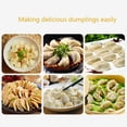 thumbnail image 2 of Moyic 2 unids/set DIY Dumpling molde Wrapper Slicer 304 Acero inoxidable Dumpling Maker dispositivo cocina utensilios de cocina Kit Cocina y Comedor Moyic HA3213-00B, 2 of 6