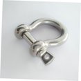 thumbnail image 3 of STRANDCHIC 2Pcs M6 Silver Bow Shackle Connector for Rigging Tool in Marine Applications, 3 of 8