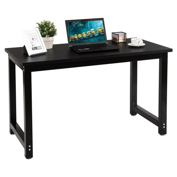 Gymax Wood Computer Desk Pc Laptop Table Study Workstation