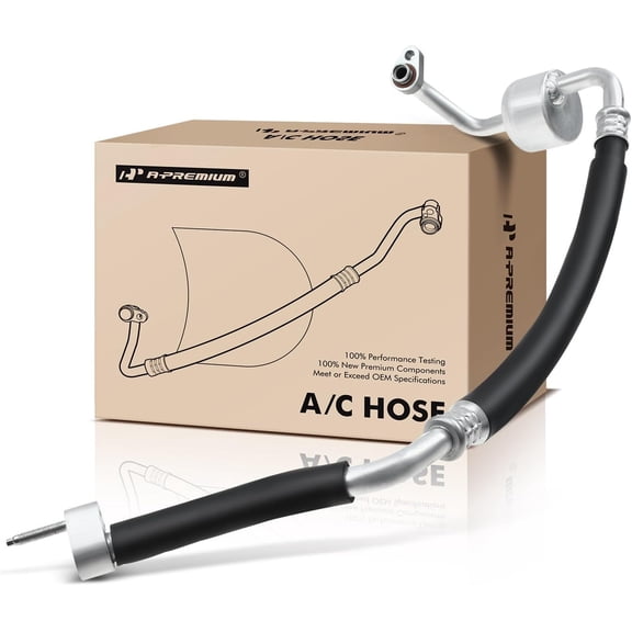 A-Premium A/C Suction Hose Assembly Compatible with Ford F-150, 2011 2012 2013 2014, 5.0L, Compressor to Evap
