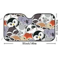 thumbnail image 3 of Car Windshield Sunshade Blocks Cute Animal Sun Visor Protector Foldable Sun Shield For Vehicle Car Truck SUV Van 55x27.5 inches Keep Vehicle Cool, 3 of 6