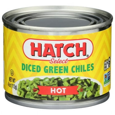 Hatch Hot Diced Green Chiles 4 oz