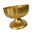thumbnail image 3 of DOLITY French Urn Planter Basin Flower Planter for Dining Table Bedroom Living Room 20cm Light Gold, 3 of 9
