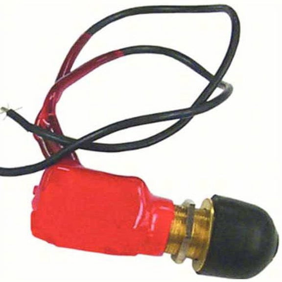 Sierra MP39350 Brass 10 Amp SPST Momentary On/Off Push-Button Switch