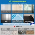 thumbnail image 4 of Double-Sided Removable Tape – 1" x 16.5 FT Heavy Duty PE Foam Mounting Tape with Adhesion Promoters – Wall-Safe Waterproof Damage-Free for Posters, Picture Hanging & Painted Walls, 4 of 7