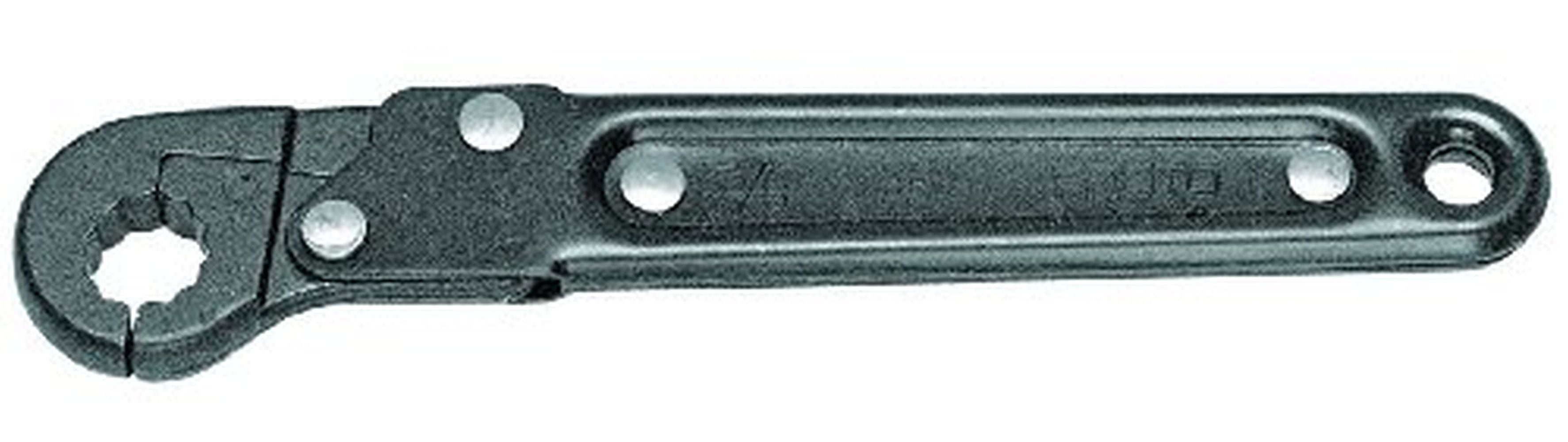 PROTO J3826 Ratcheting Flare Nut Wrench,L 93/8"