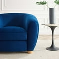 thumbnail image 7 of Modway Abundant Performance Velvet Armchair in Navy, 7 of 7