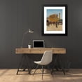 thumbnail image 4 of Richard Karlovich Zommer 19x24 Black Modern Framed Museum Art Print Titled - Bazaar in Samarkand, 4 of 5