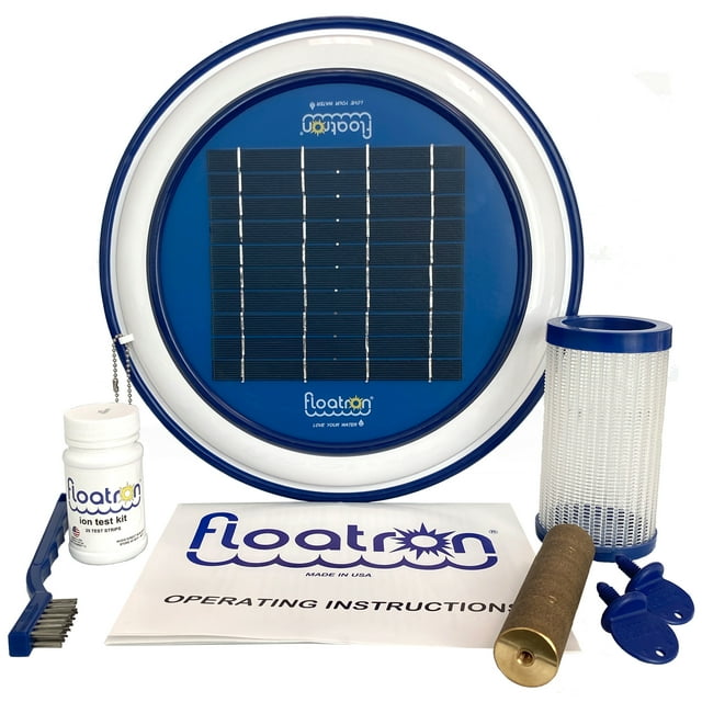 floatron Solar Powered Swimming Pool Purifier/Ionizer Natural Water
