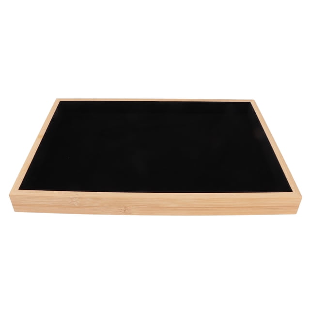 Organizador de bandeja de joyería, bandeja de joyería de madera, bandeja de joyería de madera clásica, organizador de joyería optimizado para la excelencia