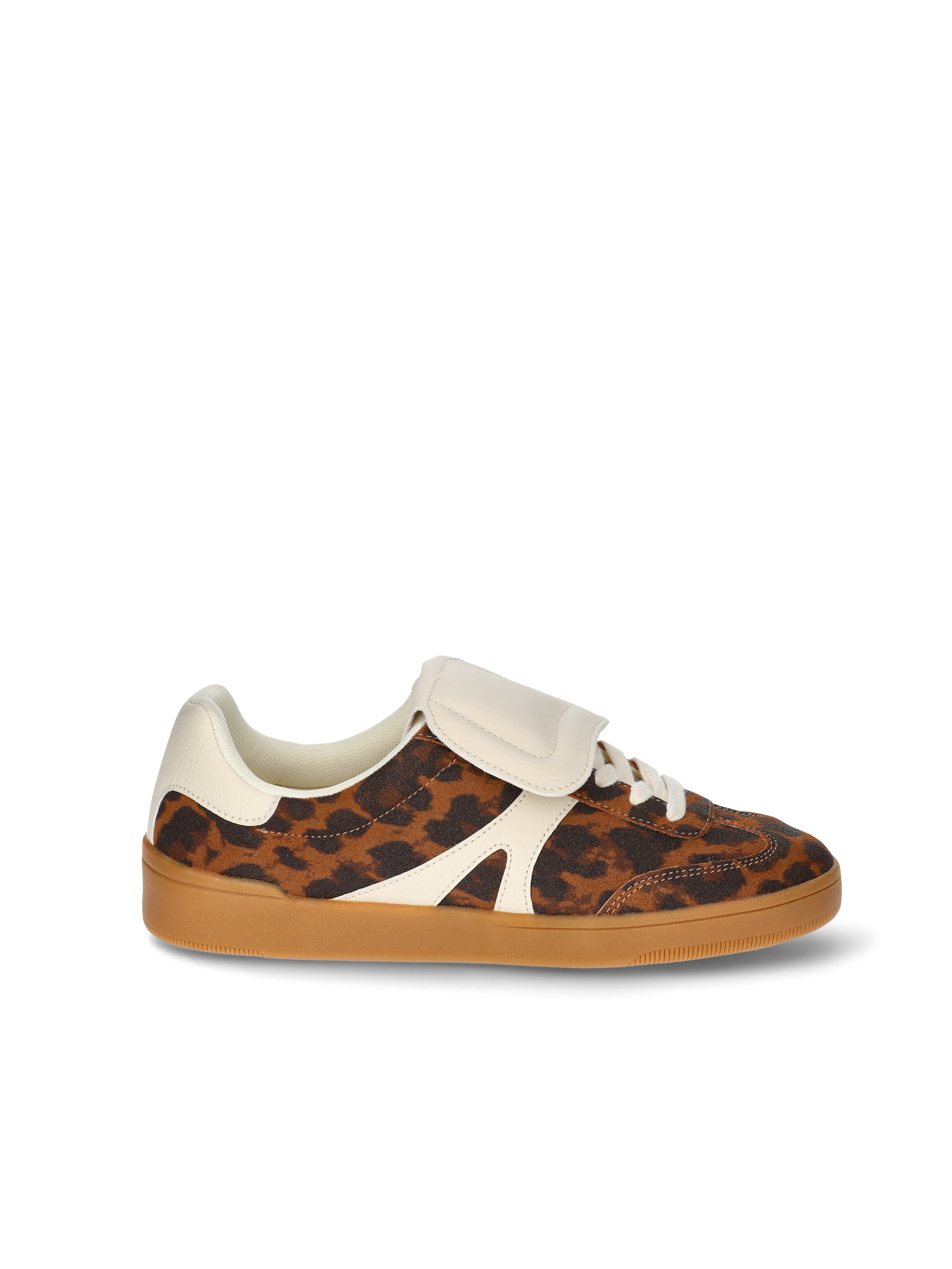 No Boundaries Women's Foldover Lace-Up Sporty Sneakers